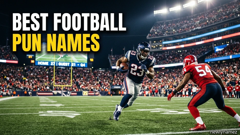 Best Football Pun Names