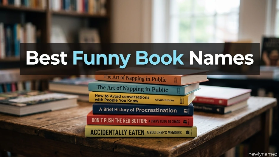 Best Funny Book Names