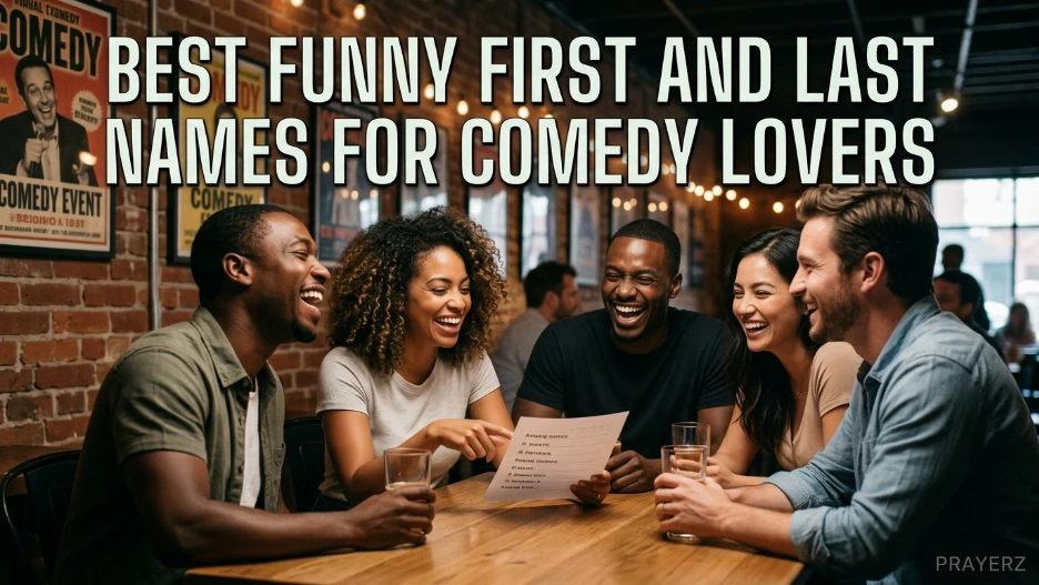 Best Funny First and Last Names for Comedy Lovers