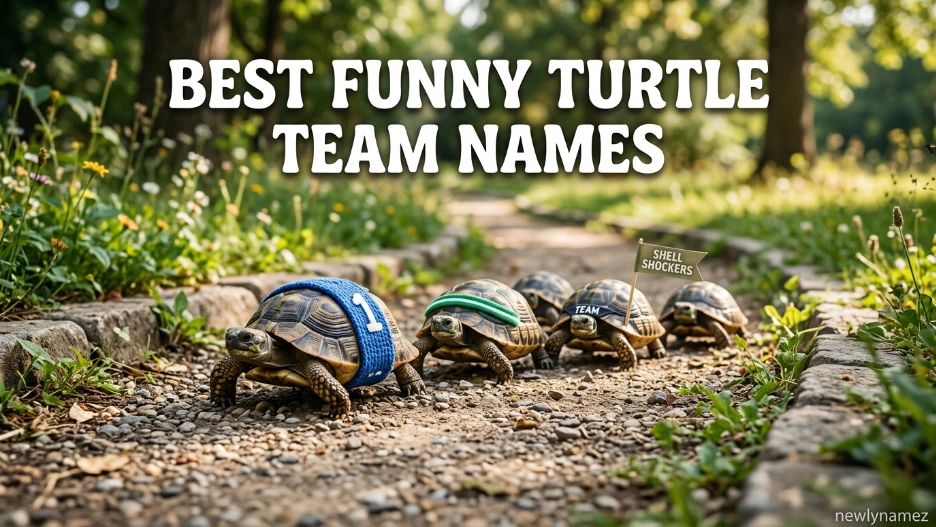 Best Funny Turtle Team Names