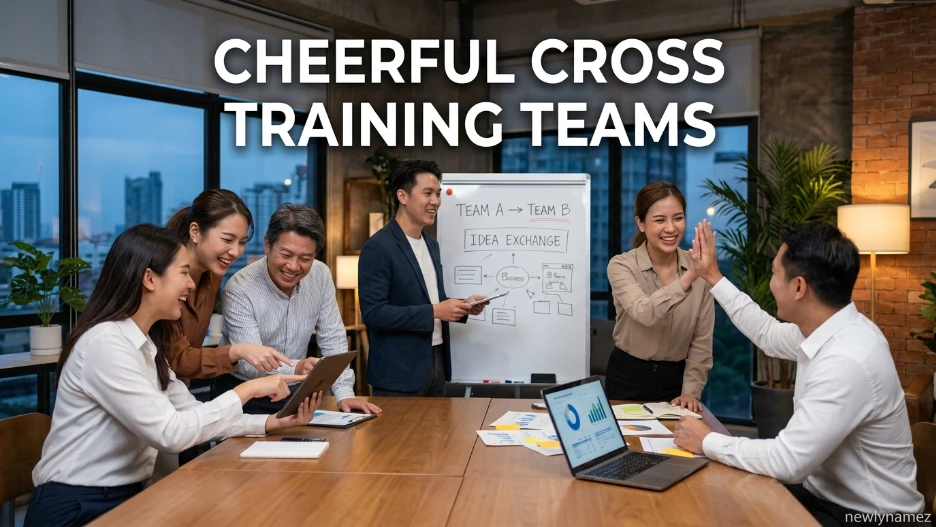 Cheerful Cross Training Teams