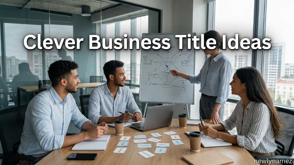 Clever Business Title Ideas