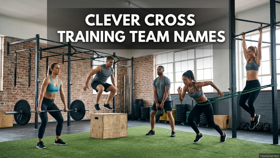 Clever Cross Training Team Names