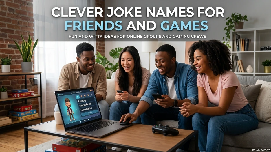 Clever Joke Names for Friends and Games
