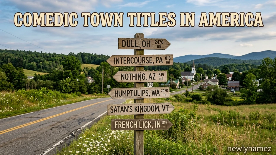 Comedic Town Titles in America