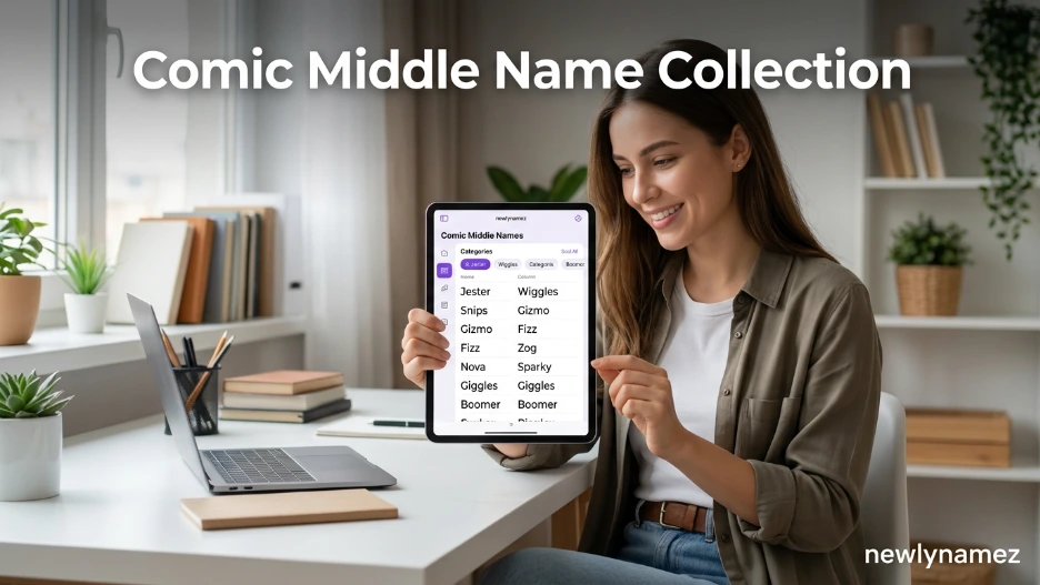 Comic Middle Name Collection