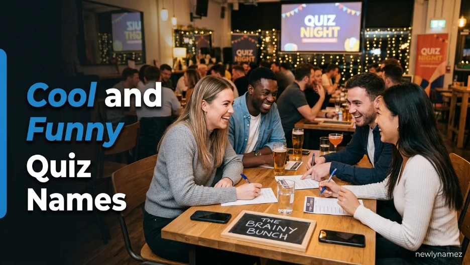 Cool and Funny Quiz Names