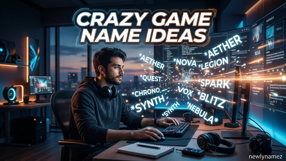 Crazy Game Name Ideas