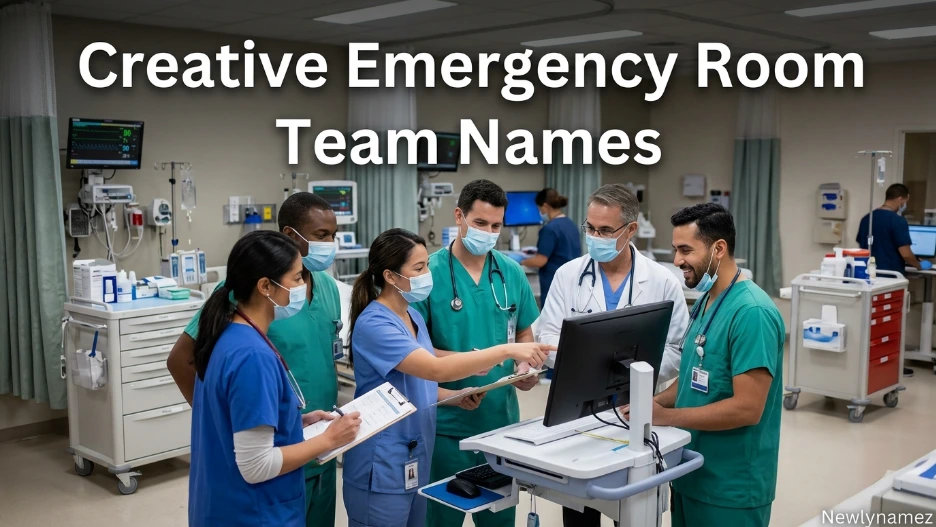 Creative Emergency Room Team Names