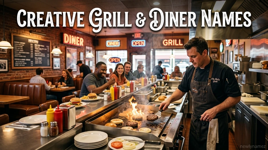 Creative Grill and Diner Names