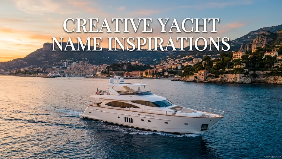 Creative Yacht Name Inspirations
