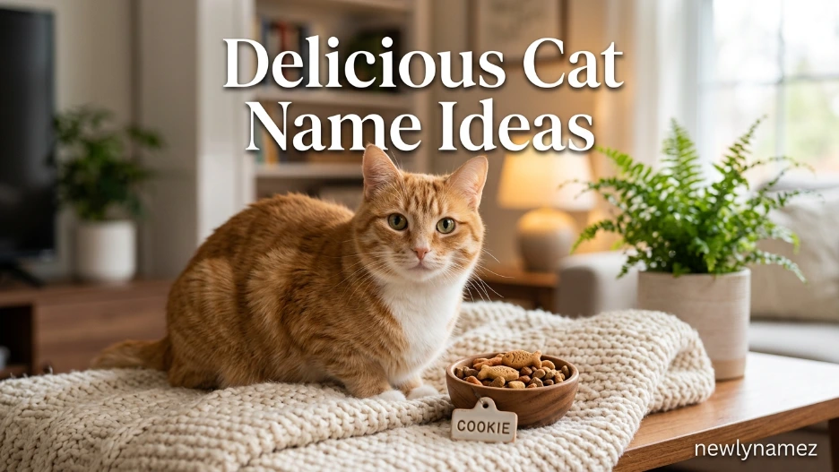 Delicious Cat Name Ideas
