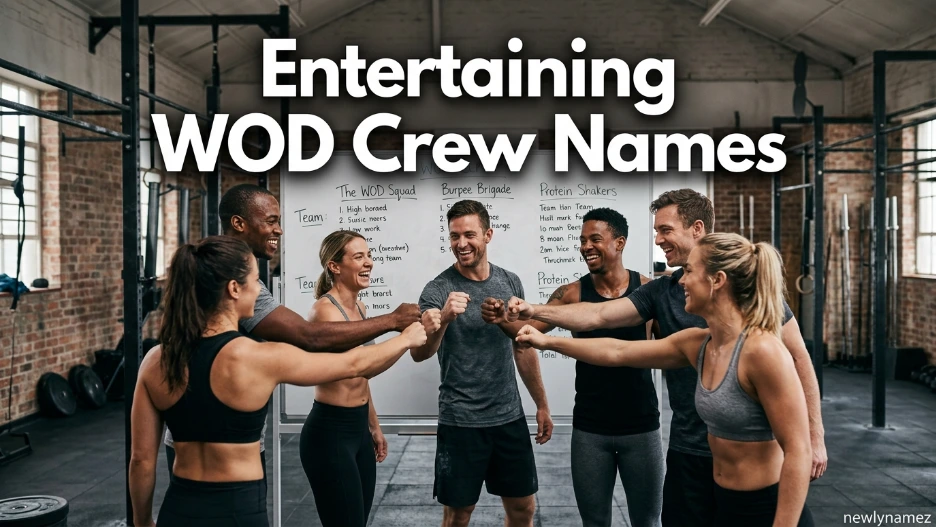Entertaining WOD Crew Names
