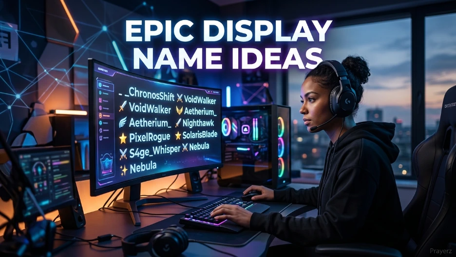Epic Display Name Ideas