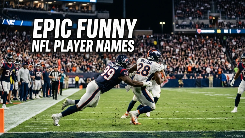 Epic Funny NFL Player Names