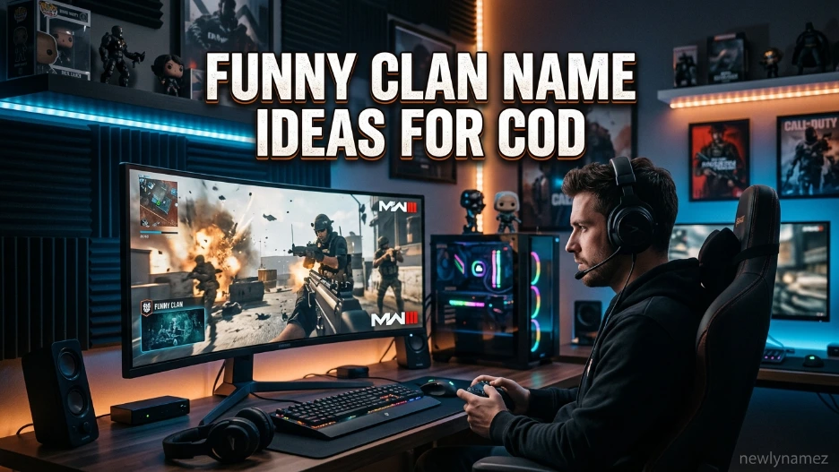 Funny Clan Name Ideas for COD