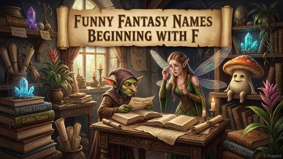 Funny Fantasy Names Beginning With F