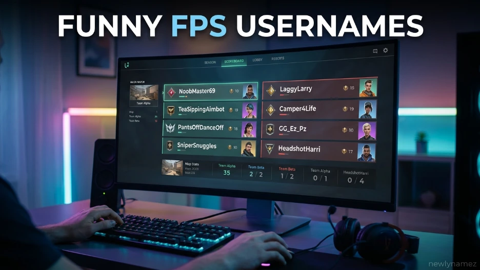 Funny FPS Usernames