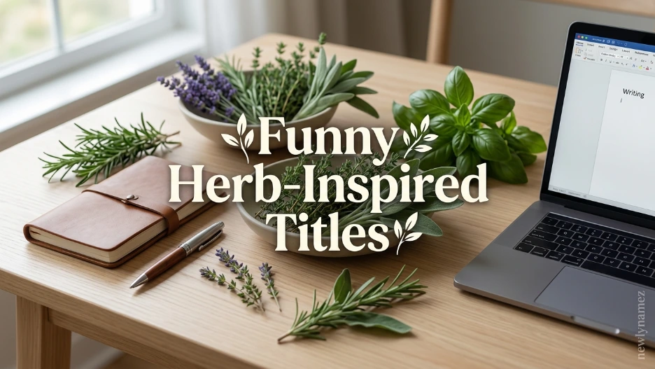 Funny Herb-Inspired Titles