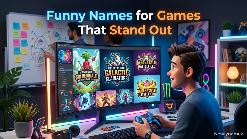 Funny Names for Games That Stand Out