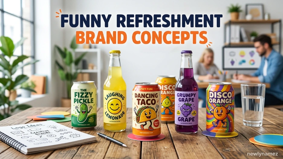 Funny Refreshment Brand Concepts