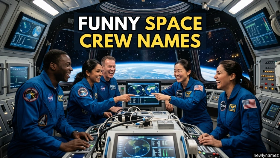 Funny Space Crew Names
