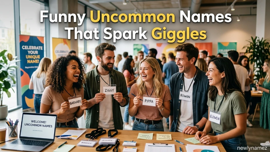 Funny Uncommon Names That Spark Giggles