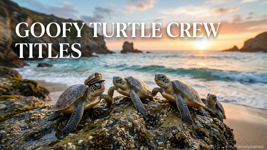 Goofy Turtle Crew Titles