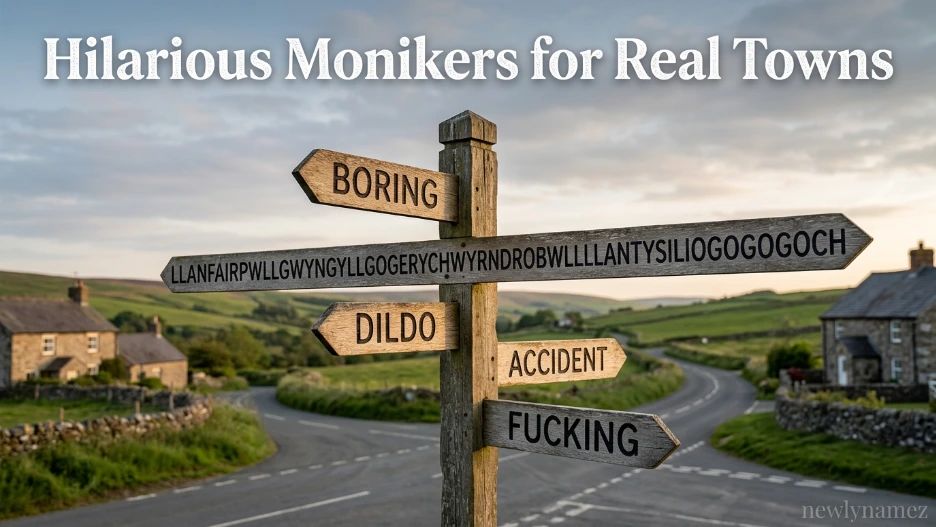Hilarious Monikers for Real Towns