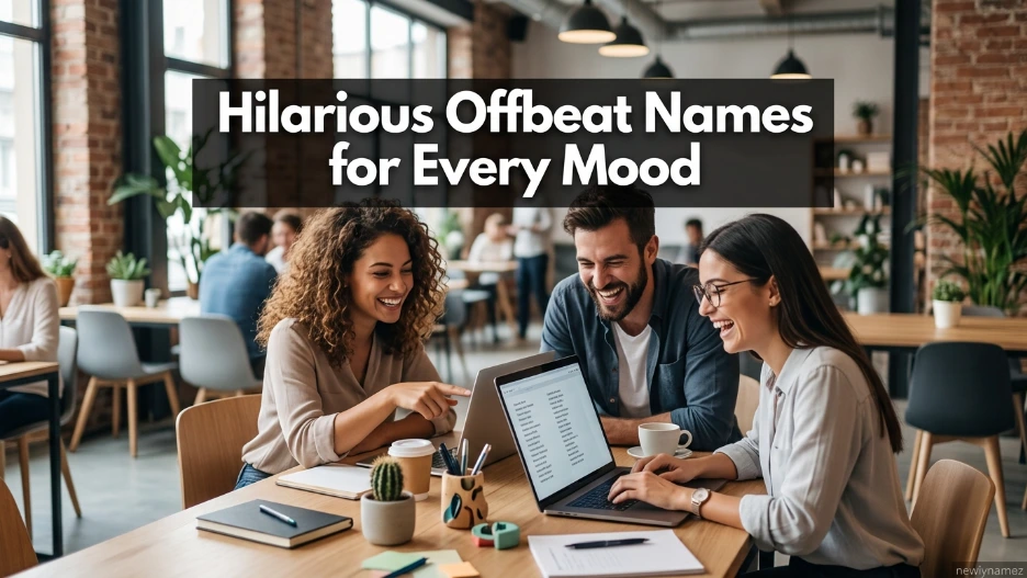 Hilarious Offbeat Names for Every Mood