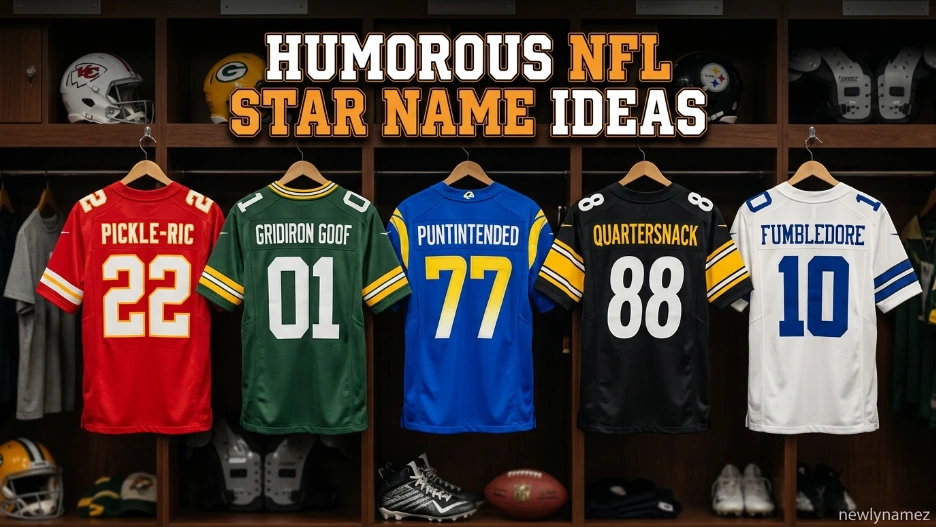 Humorous NFL Star Name Ideas