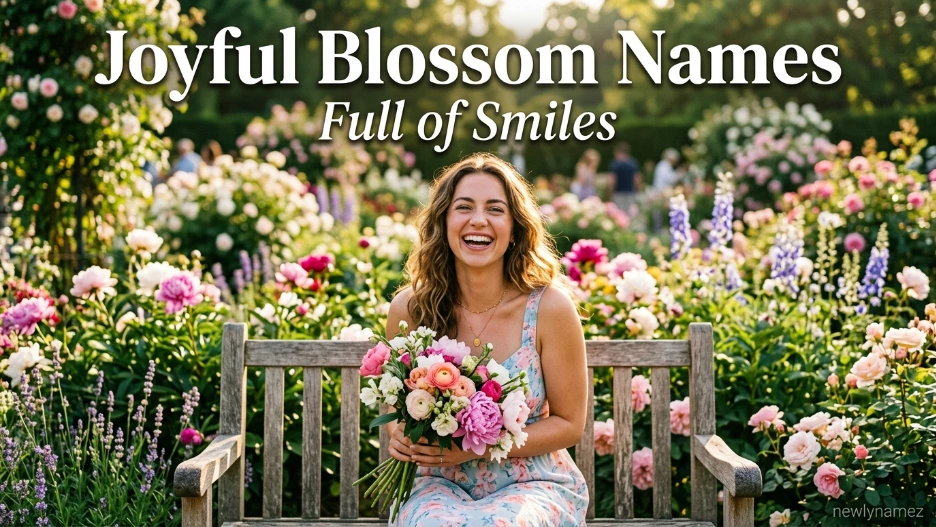 Joyful Blossom Names Full of Smiles