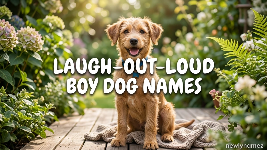 Laugh-Out-Loud Boy Dog Names