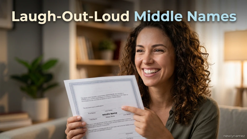 Laugh-Out-Loud Middle Names