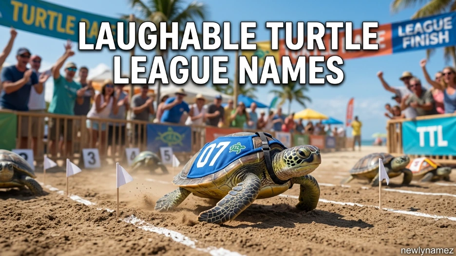 Laughable Turtle League Names