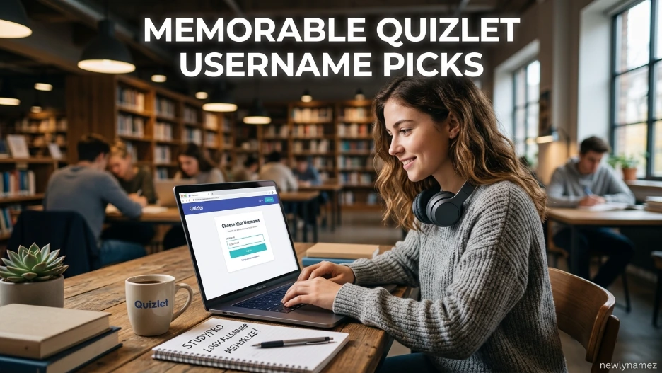Memorable Quizlet Username Picks
