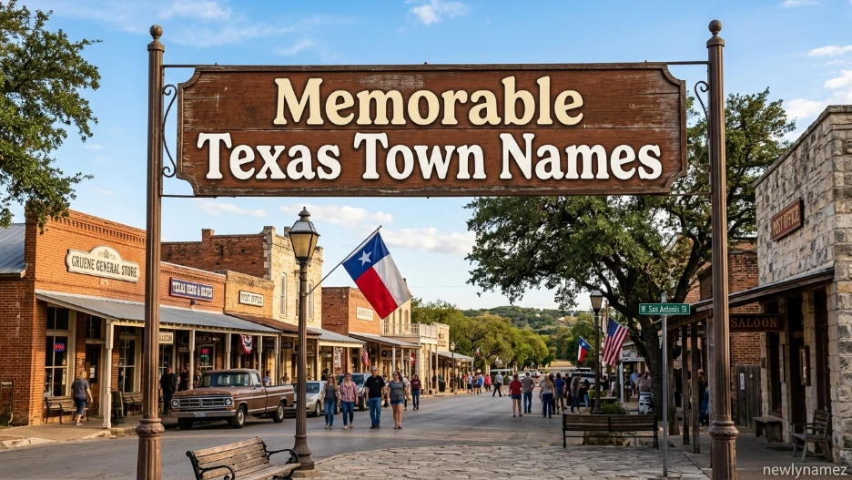 Memorable Texas Town Names