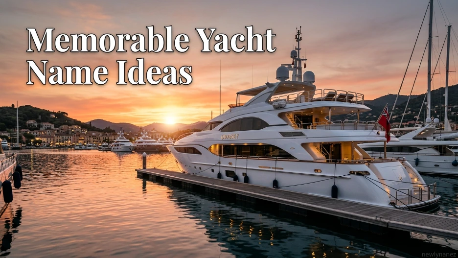 Memorable Yacht Name Ideas