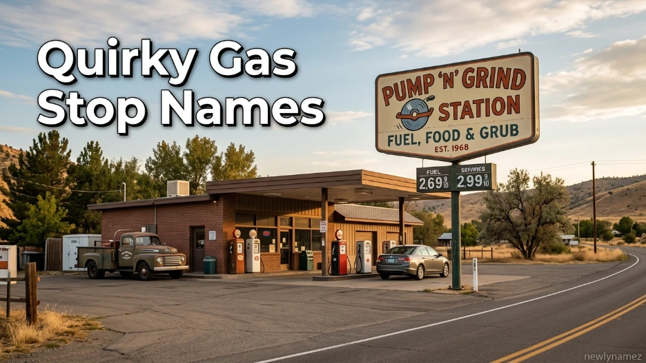 Quirky Gas Stop Names