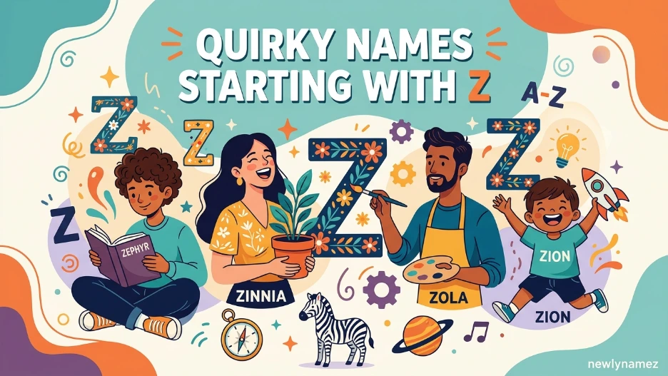 Quirky Names Starting With Z