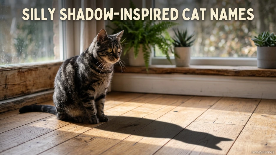 Silly Shadow-Inspired Cat Names