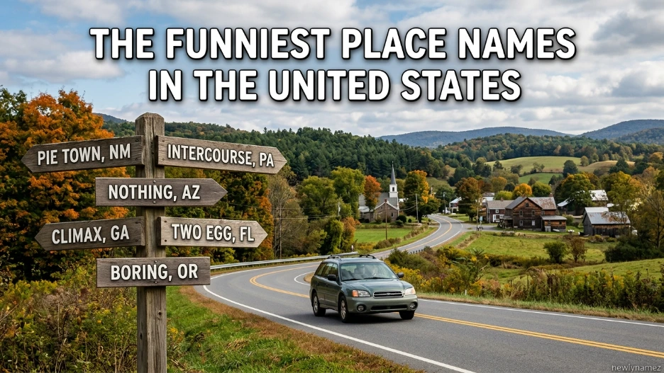 The Funniest Place Names in the United States