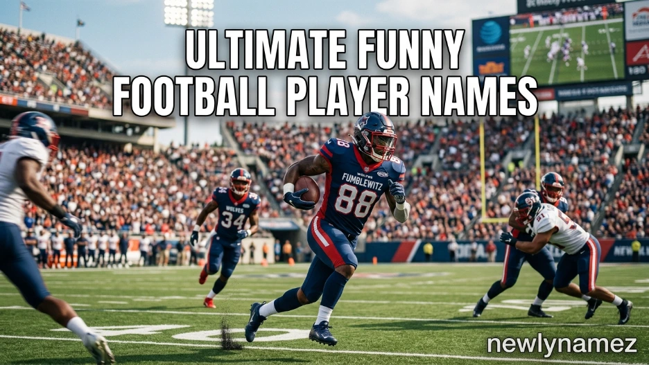 Ultimate Funny Football Player Names
