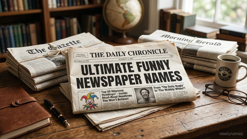 Ultimate Funny Newspaper Names