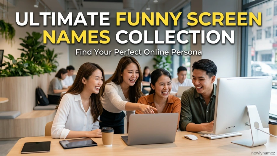 Ultimate Funny Screen Names Collection