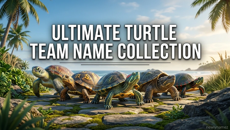 Ultimate Turtle Team Name Collection