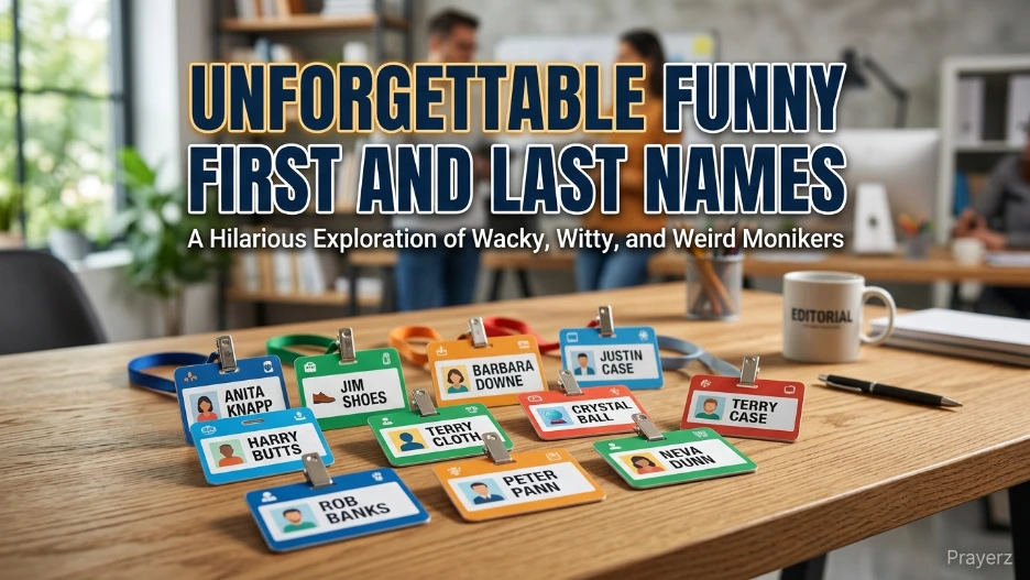 Unforgettable Funny First and Last Names