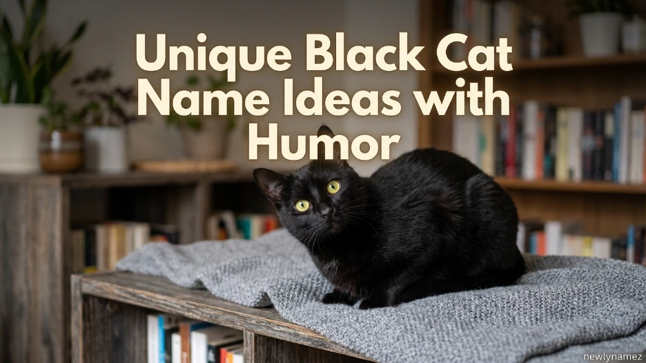 Unique Black Cat Name Ideas with Humor