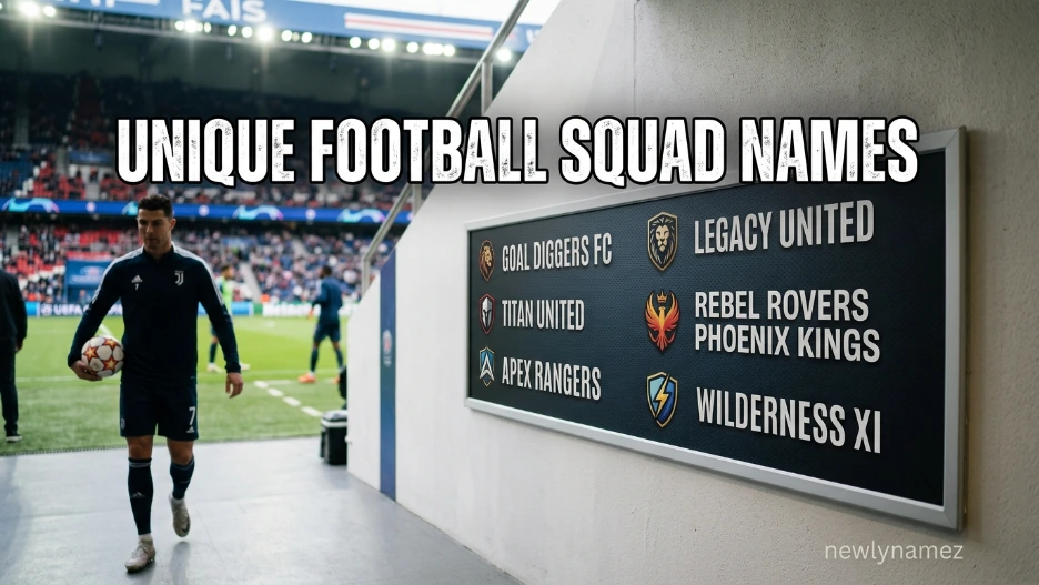 Unique Football Squad Names