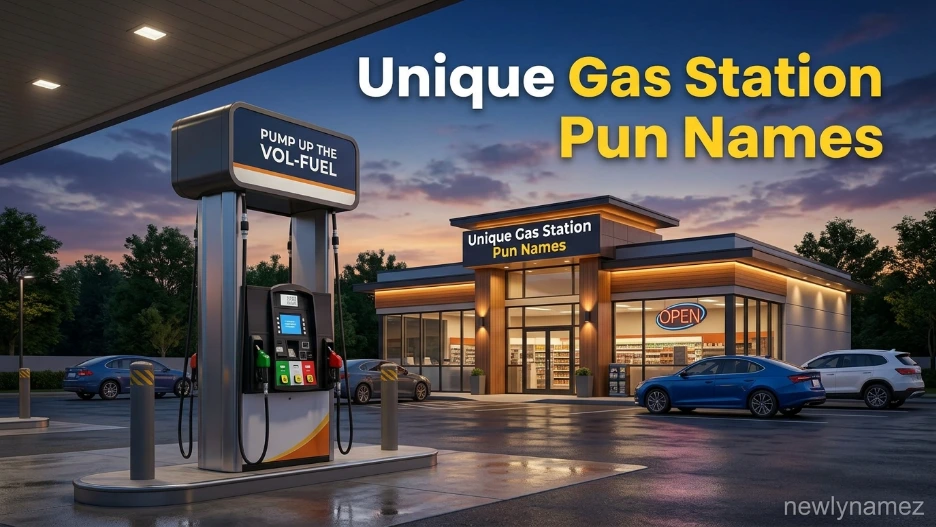 Unique Gas Station Pun Names